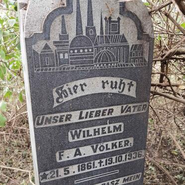 VOLKER Wilhelm F.A. 1861-1936