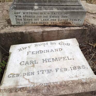 HEMPEL Ferdinand Carl 1885-
