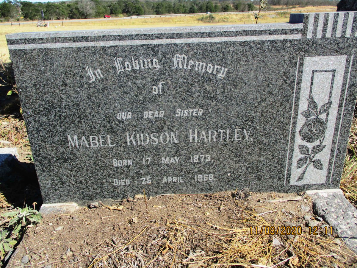 HARTLEY Mabel Kidson 1873-1968