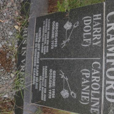 CRAMFORD Harry 1918-1970 &amp; Caroline 1924-1970