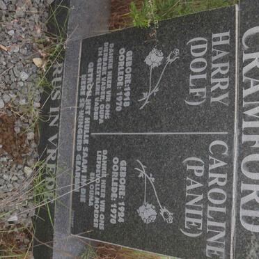 CRAMFORD Harry 1918-1970 &amp; Caroline 1924-1970
