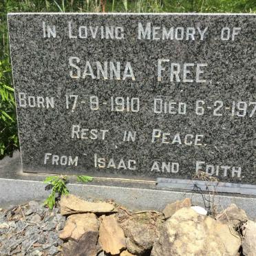 FREE Sanna 1910-1976