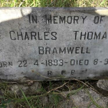 BRAMWELL Charles Thomas 1893-196?