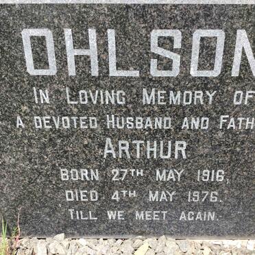 OHLSON Arthur 1916-1976