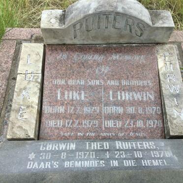 RUITERS Curwin Theo 1970-1970 :: RUITERS Luke 1979-1979