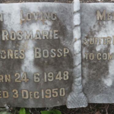 BOSSR Rosmarie Agnes 1948-1950