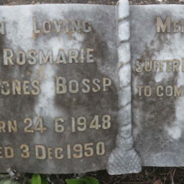BOSSR Rosmarie Agnes 1948-1950