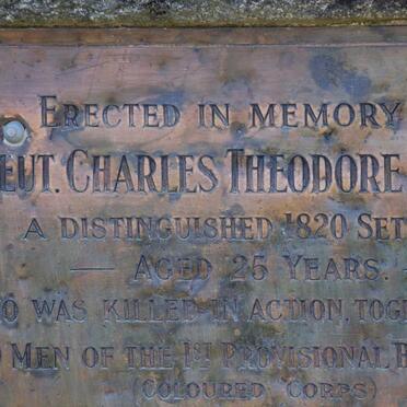 BAILIE Charles Theodore -1835