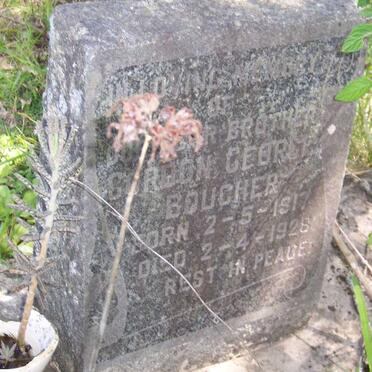 BOUCHER Gordon George 1917-1925