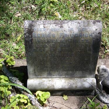 GRATZ Dennis Friedrich Wilhelm 1933-1935 &amp; GRATZ Phyllis Hilda 1935-1937