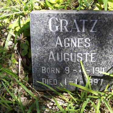 GRATZ Agnes Auguste 1911-1997