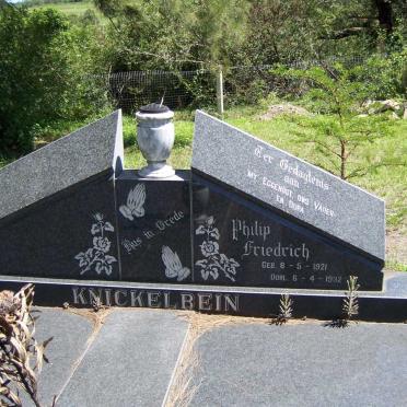 KNICKELBEIN Philip Friedrich 1921-1992