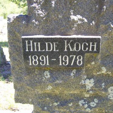 KOCH Hilde 1891-1978
