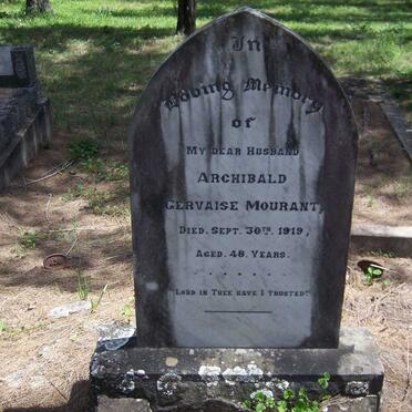 MOURANT Archibald Gervaise -1919