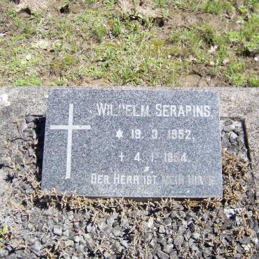 SERAPINS Wilhelm 1952-1954