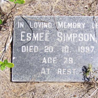 SIMPSON Esmee -1997