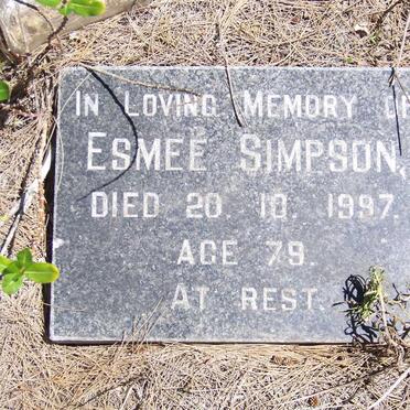 SIMPSON Esmee -1997