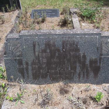 WALKER Francis J.P. 1880-1950