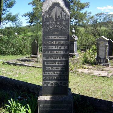 WINKELMANN Friedrich 1832-1892 &amp; Louise Charlotte DURHEIM 1842-1925