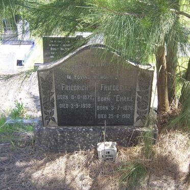 WINKELMANN Friedrich 1872-1958 &amp; Friederike EHRKE 1876-1962