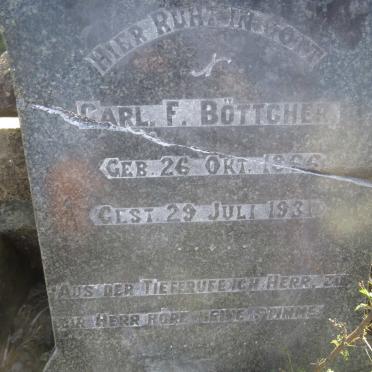 BÖTTCHER Carl F. 18??-1931