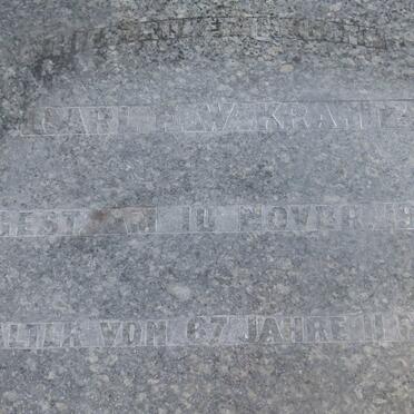 KRANTZ Carl F.W. -1918