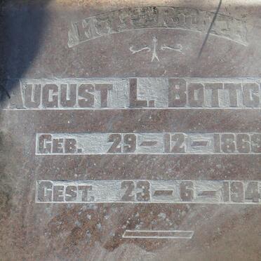 BOTTCHER August L. 1863-1944