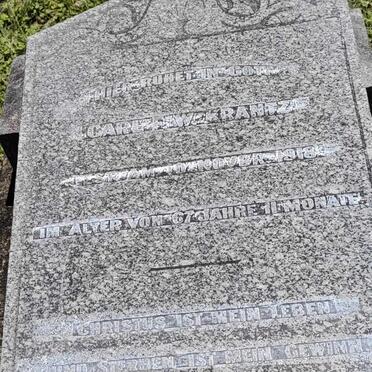 KRANTZ Carl F.W. -1918