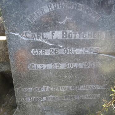 BÖTTCHER Carl F. 18??-1931