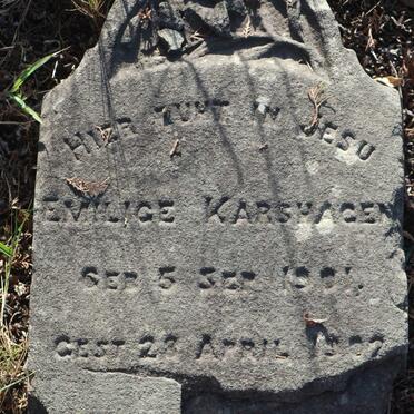 KARSHAGEN Emilige 1901-1902