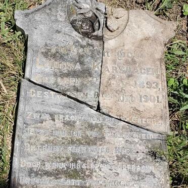 KARSHAGEN Louisa 1893-1901