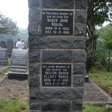 ROACH Baden John 1933-1968 :: ROACH Hector Baden 1900-1977 :: ROACH Esme Emily nee HAWKES 1903-1990