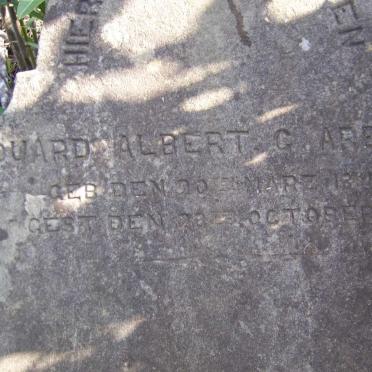 AREBOE Eduard Albert C. 1847-1891