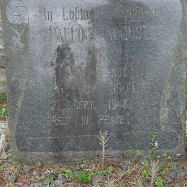 BERNDT Pauline Auguste 1903-1948