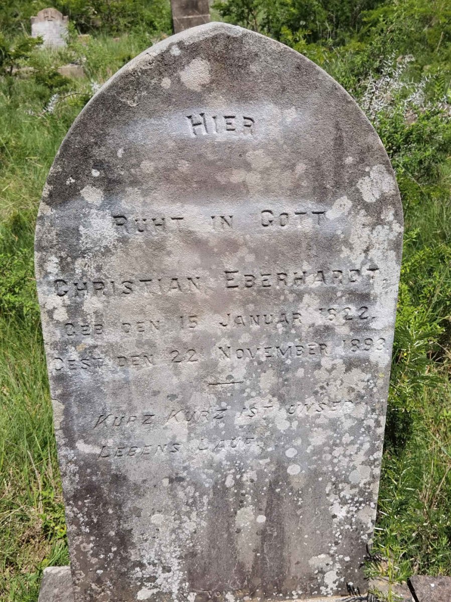 EBERHARDT Christian 1822-1893