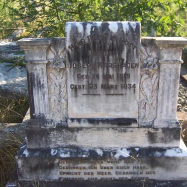 KARSHAGEN Joseph 1919-1934