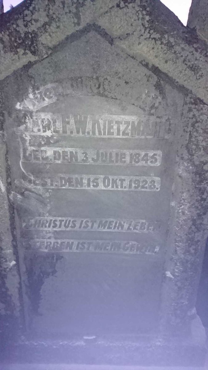 KIETZMANN Carl F.W. 1845-1928