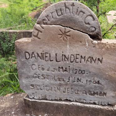 LINDEMANN Daniel 1900-1904