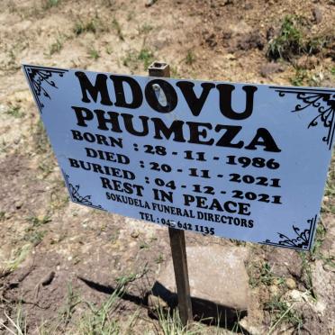 MDOVU Phumeza 1986-2021