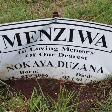 MENZIWA Nokaya Duzana 1956-200?