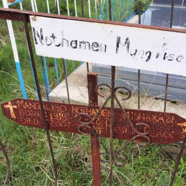 MISHAKAZI Mangaliso Nothamen 1918-2007