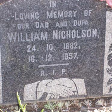 NICHOLSON William 1882-1957