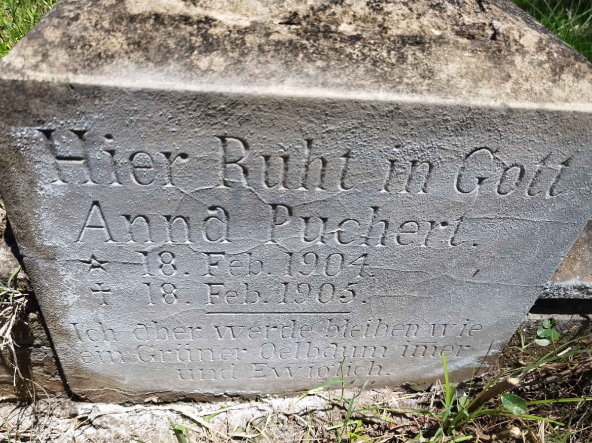 PUCHERT Anna 1904-1905