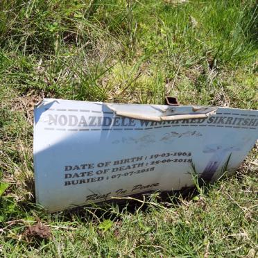 SIKRITSHI Nodazidele Winnifred 1963-2018