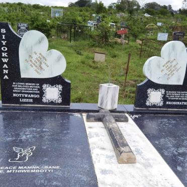 SIYOKWANA Notywango Lizzie 1938-2007 :: SIYOKWANA Nkosinathi 1978-2017