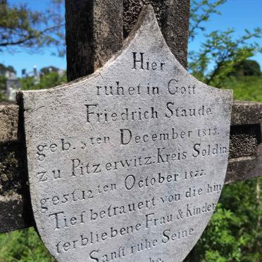 STAUDE Friedrich 1813-1877