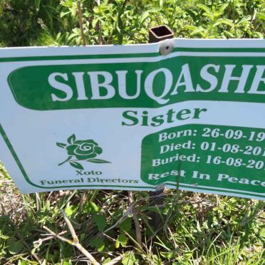 SIBUQASHE Sister 1940-2014