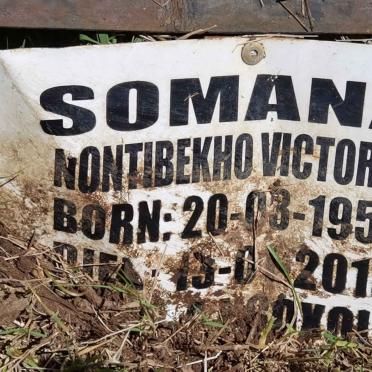 SOMANA Nontibekho Victoria 1956-2013