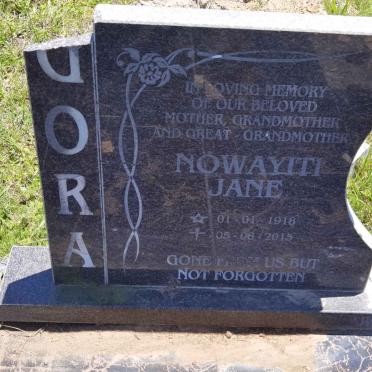 ?ORA Nowayiti Jane 1918-2015