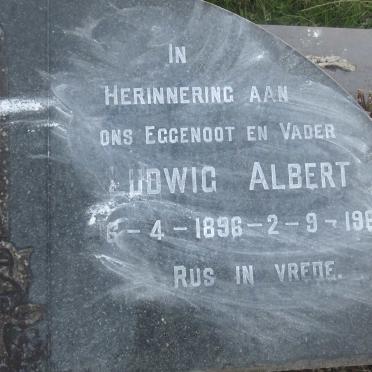 ? Ludwig Albert 1896-1968